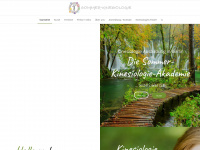 sommer-kinesiologie.de Webseite Vorschau