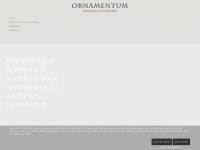 ornamentum-aachen.de Webseite Vorschau