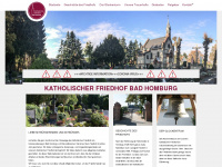 kath-friedhof.de Webseite Vorschau