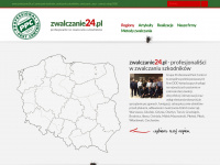 zwalczanie24.pl Webseite Vorschau