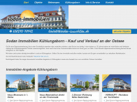 sodan-immobilien.de Webseite Vorschau