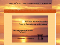 psychotherapie-hutschenreuther.de Webseite Vorschau