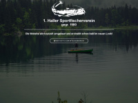 haller-sfv.de Webseite Vorschau
