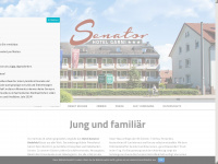 senator-bielefeld.com Webseite Vorschau