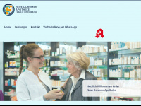 neue-dorumer-apotheke.de Webseite Vorschau