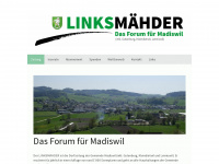 linksmaehder.ch Webseite Vorschau