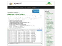 displaytool.de Webseite Vorschau