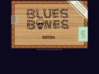blues-bones.de Webseite Vorschau