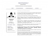 rechtsanwalt-arzthaftung-patientenrecht.de Webseite Vorschau