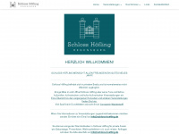 schloss-hoefling.de Webseite Vorschau