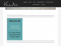 vandorkorus.hu Webseite Vorschau
