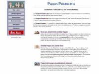 puppen-paradies.info Webseite Vorschau