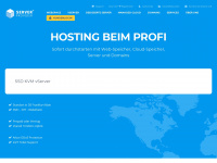 server-provider.com Webseite Vorschau