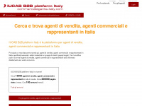 commercialagents-italy.com Webseite Vorschau