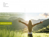 newlife-nutrition.com Webseite Vorschau