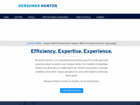 hershnerhunter.com Webseite Vorschau