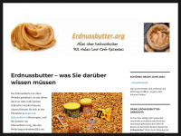 erdnussbutter.org Webseite Vorschau
