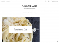pastamaniac.de Webseite Vorschau