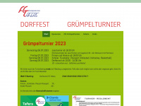 gruemputafers.ch Webseite Vorschau