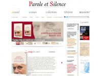 paroleetsilence.com Webseite Vorschau