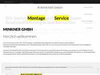 minkner-gmbh.com Webseite Vorschau