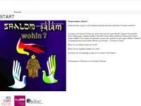 shalom-salam-wohin.de Webseite Vorschau