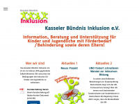 inklusion-kassel.de Webseite Vorschau