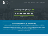 schlüsseldienst-augsburg-24.de Webseite Vorschau