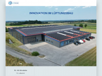 kl-lufttechnik.at Webseite Vorschau