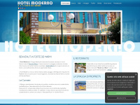 hotelmodernofortedeimarmi.com Webseite Vorschau