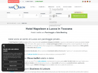 hotelnapoleonlucca.com Webseite Vorschau