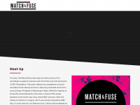 matchandfuse.co.uk Webseite Vorschau