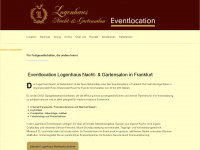 logenhaus-eventlocation.de Webseite Vorschau