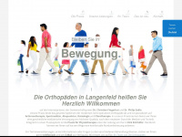 orthopaedie-langenfeld.net Webseite Vorschau