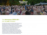 warmenau-open-air.de Webseite Vorschau