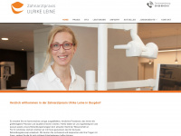 zahnarztpraxis-leine.de Webseite Vorschau