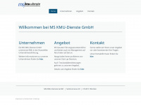 mskmudienste.ch Webseite Vorschau