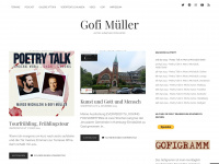 gofi-mueller.de Webseite Vorschau