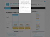 gps-tracker-auto.com Webseite Vorschau