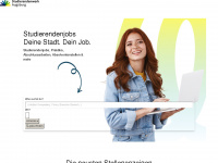 studierendenjobs.de Webseite Vorschau