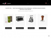 caffepol-shop.de Webseite Vorschau