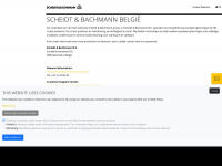 scheidt-bachmann.be Webseite Vorschau