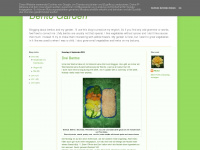 bento-garden.blogspot.com Webseite Vorschau