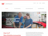 kjf-bbw.de Webseite Vorschau