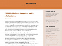 antipsiram.wordpress.com Webseite Vorschau