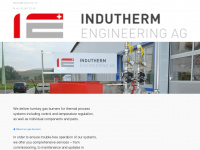 indutherm.ch Webseite Vorschau