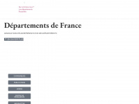 departements.fr Webseite Vorschau