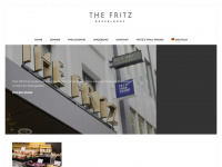 the-fritz-hotel.de Webseite Vorschau