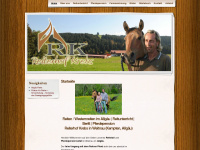 reiterhof-krebs.de Webseite Vorschau
