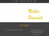 michas-reiseseite.de Webseite Vorschau